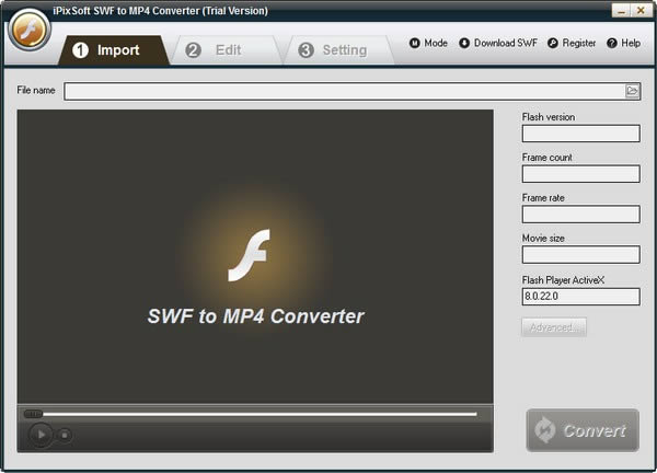 iPixSoft SWF to MP4 Converter-SWFתMP4-iPixSoft SWF to MP4 Converter v4.3.0ٷ汾