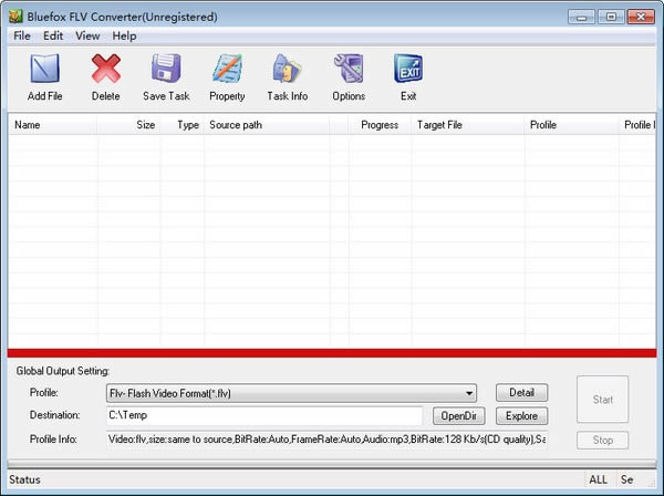 Bluefox FLV Converter-FLVƵʽת-Bluefox FLV Converter v3.01ٷ汾