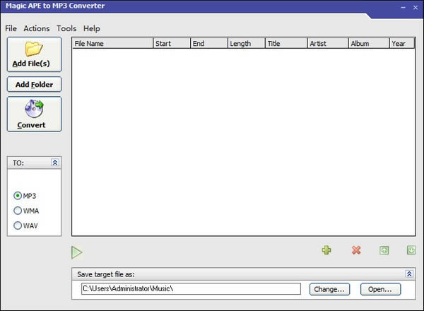 Magic APE to MP3 Converter-APEתMP3ת-Magic APE to MP3 Converter v3.75ٷ汾