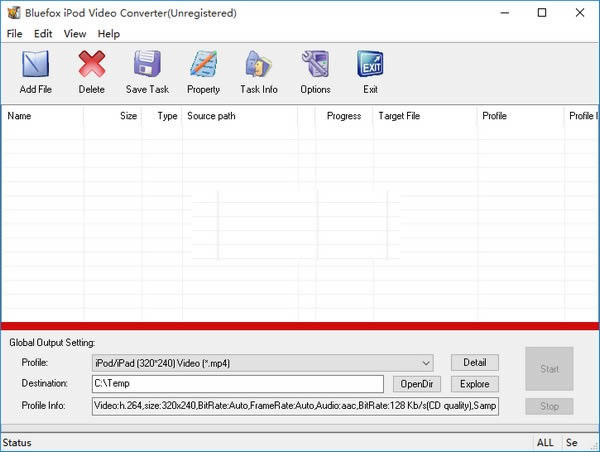 Bluefox iPod Video Converter-iPodʽDQ-Bluefox iPod Video Converterd v3.1.12.1008ٷ汾