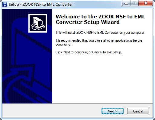 ZOOK NSF to EML Converter-NSFתEML-ZOOK NSF to EML Converter v3.0ٷ汾