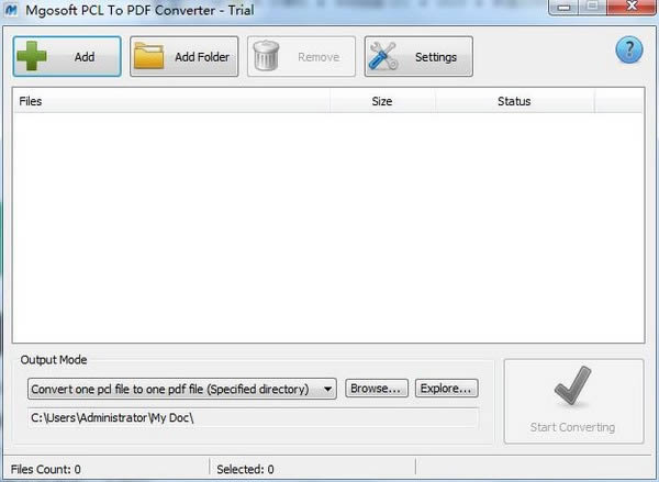 Mgosoft PCL To PDF Converter-Mgosoft PCL To PDF Converter v11.6.5ٷ汾