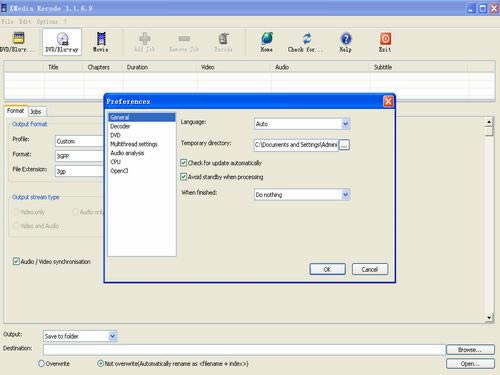 XMedia Recode-ҕlʽDQܛ-XMedia Recoded v3.5.0.0GɫZ
