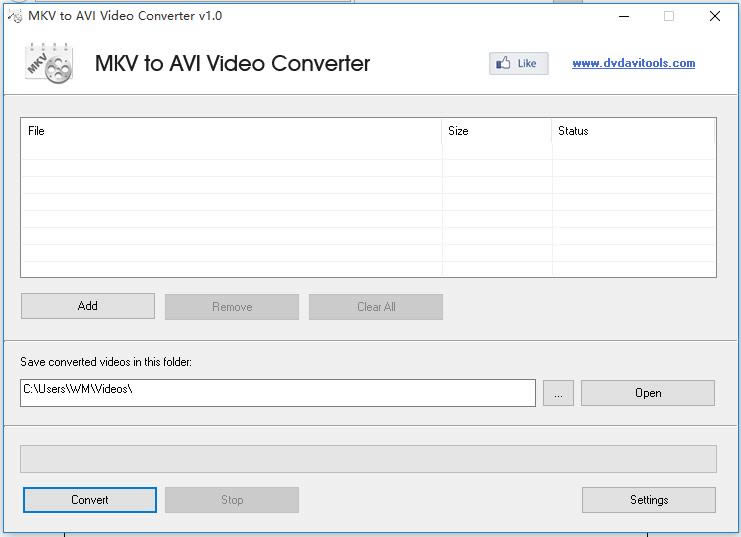 MKV to AVI Video Converter-mkvתaviת-MKV to AVI Video Converter v1.0.0.0ٷ汾