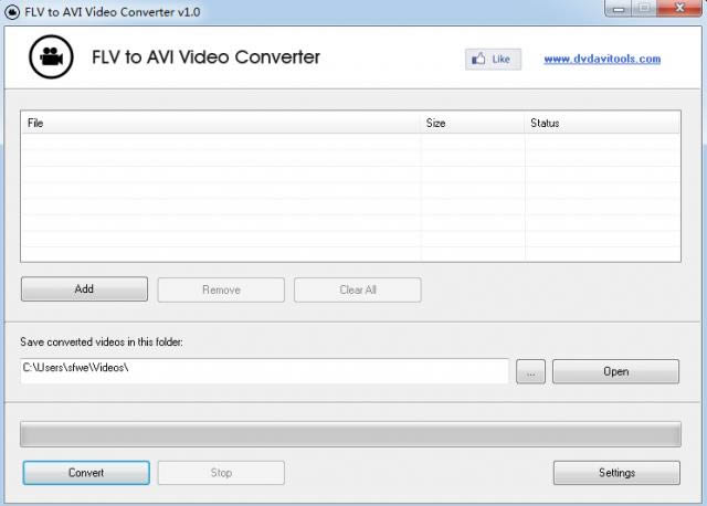 FLV to AVI Video Converter-flvתavi-FLV to AVI Video Converter v1.0ٷ汾