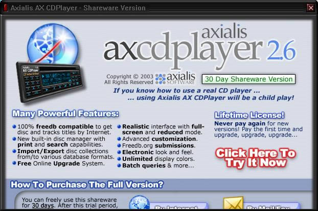 Axialis AX-CDPlayer-CD-Axialis AX-CDPlayer v2.61ٷ汾