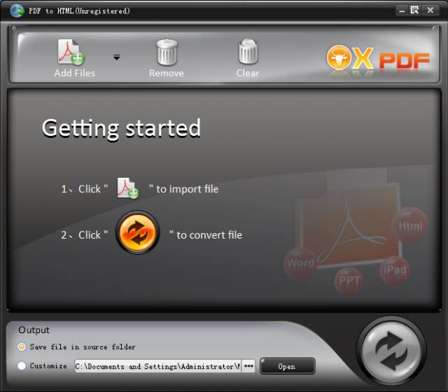 OX PDF to HTML Converter-PDFת-OX PDF to HTML Converter v1.0.28ٷ汾