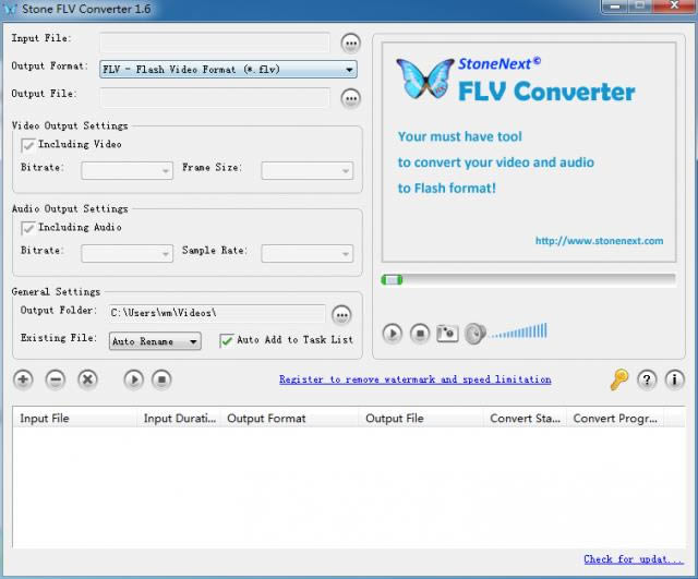 Stone FLV Converter-FLVʽת-Stone FLV Converter v1.6ٷ汾