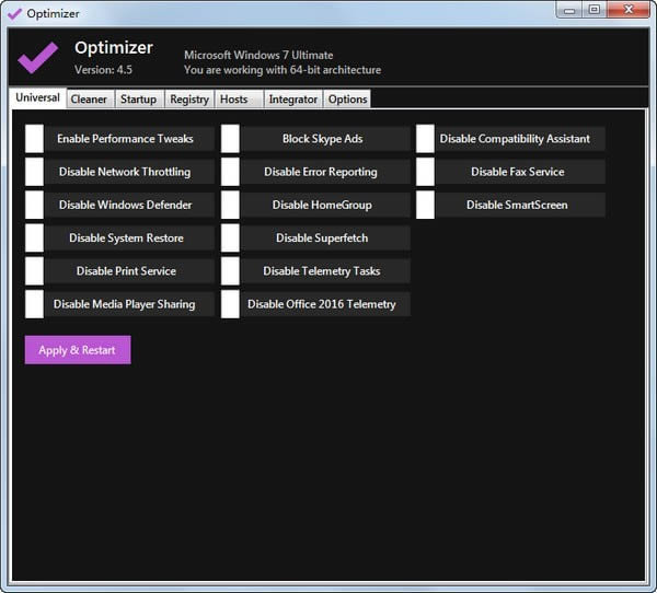 Optimizer-ϵͳŻ-Optimizer v6.6ٷ汾