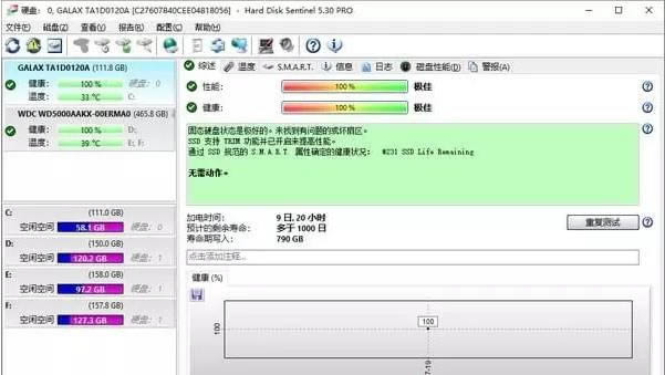 Ӳ̼⹤-Hard Disk Sentinel-Ӳ̼⹤ v5.61.15ɫ