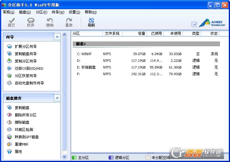 ÷AOMEI Partition Assistant