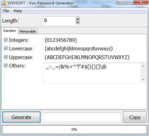 Vov Password Generator--Vov Password Generator v2.0ٷ汾