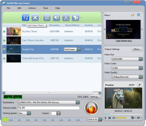 ImTOO Blu-ray Creator-Ƶ¼-ImTOO Blu-ray Creator v2.0.4ٷ汾