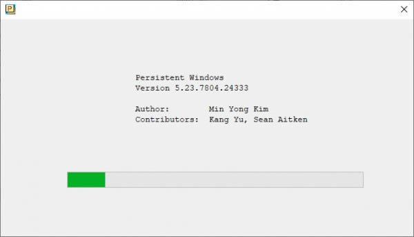 PersistentWindows()