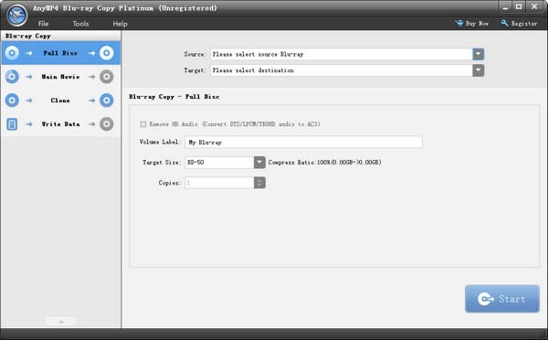 AnyMP4 Blu-ray Copy Platinum-Ƶ¼-AnyMP4 Blu-ray Copy Platinum v7.2.88ٷ汾