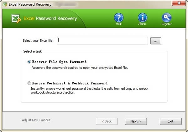 Top Excel Password Recovery-excelָ-Top Excel Password Recovery v2.4.0ٷ汾