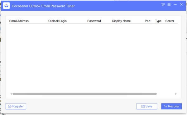 Cocosenor Outlook Email Password Tuner(Outlookʼָ)