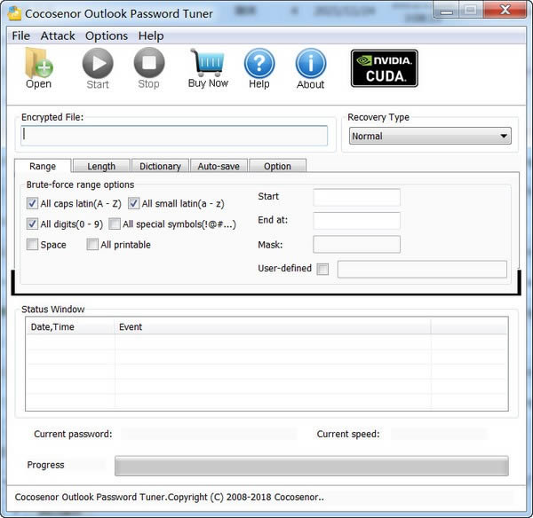 Cocosenor Outlook Password Tuner-Outlookָ-Cocosenor Outlook Password Tuner v3.2.0ٷ汾