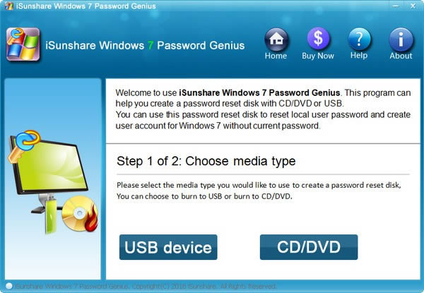 iSunshare Windows 7 Password Genius-Windows7ָ-iSunshare Windows 7 Password Genius v2.1.30ٷ汾