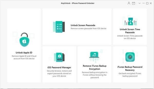 AnyUnlock iPhone Password Unlocker-ƻָֻ-AnyUnlock iPhone Password Unlocker v1.3.0ٷ汾