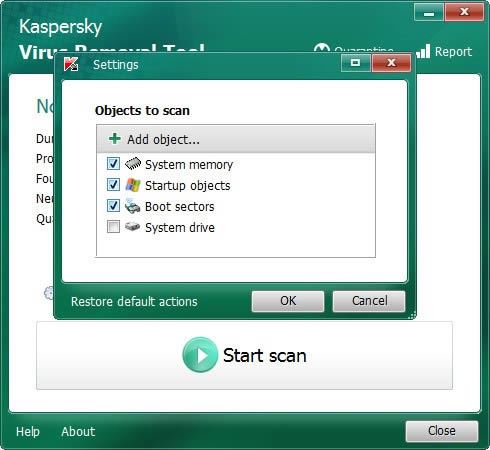 Kaspersky Virus Removal Tool-Kaspersky Virus Removal Tool v20.0.10.0ٷ汾