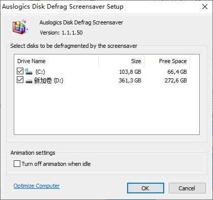 Auslogics Disk Defrag ScreenSaver-ƬĻ-Auslogics Disk Defrag ScreenSaver v1.1.1.50ٷ汾