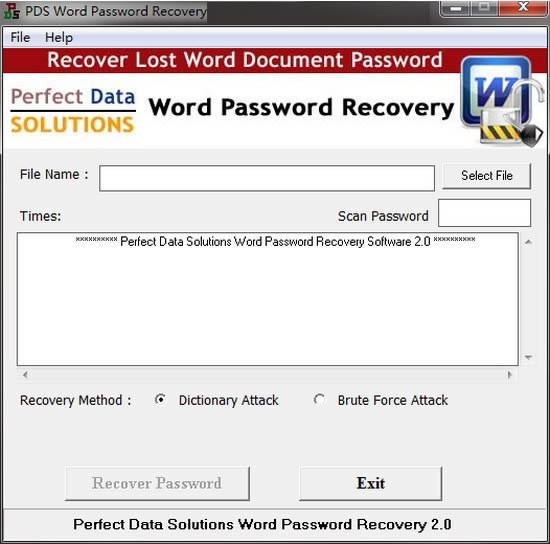 PDS Word Password Recovery-wordĵָ-PDS Word Password Recovery v3.0ٷ汾