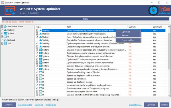 WinExt System Optimizer-ϵͳŻ-WinExt System Optimizer v1.0ٷ汾