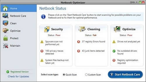 Netbook Optimizer-ϵͳŻ-Netbook Optimizer v1.00.91ٷ汾