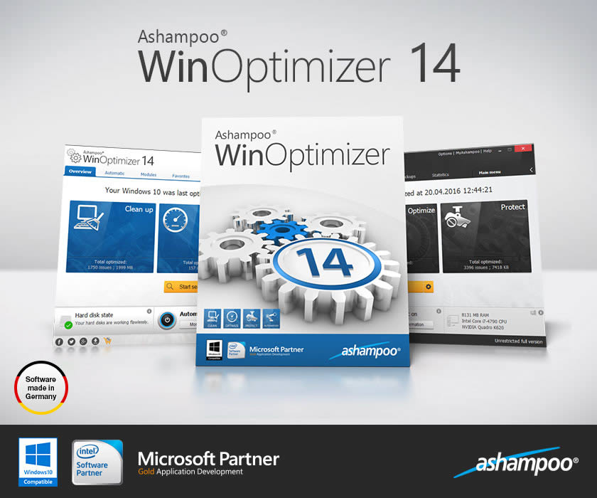 Ashampoo WinOptimizer-ϵͳŻ-Ashampoo WinOptimizer v18.00.19ٷ汾