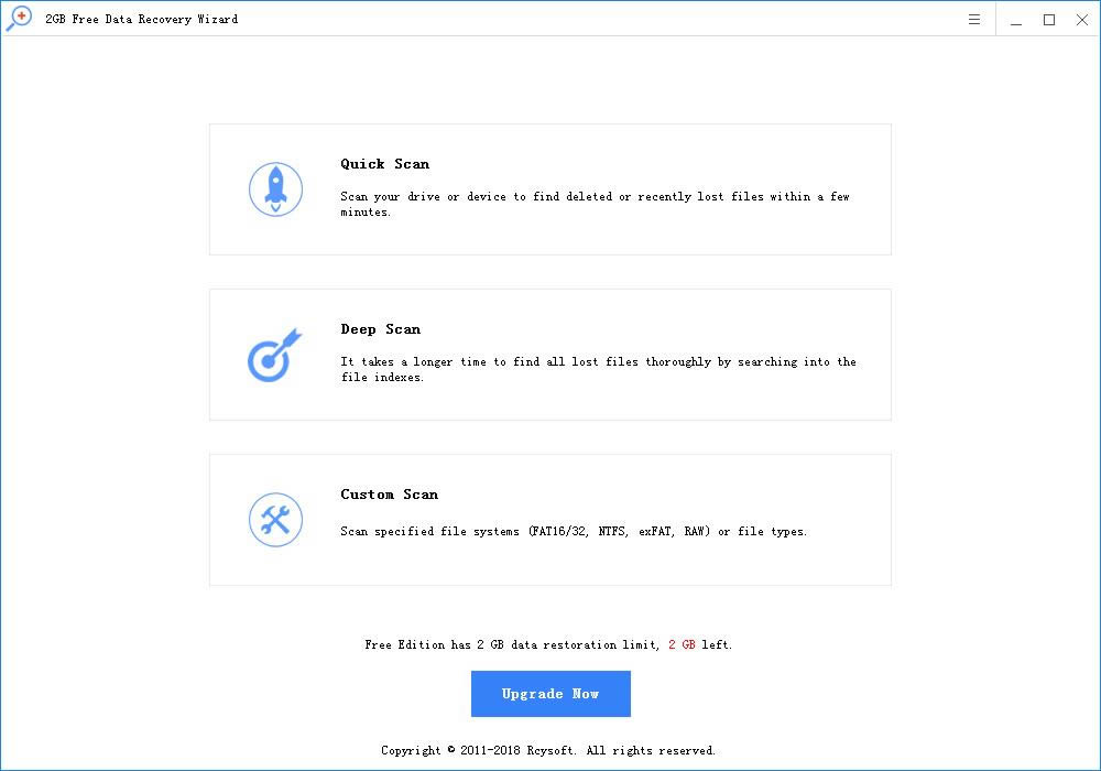 2GB Free Data Recovery Wizardͼ