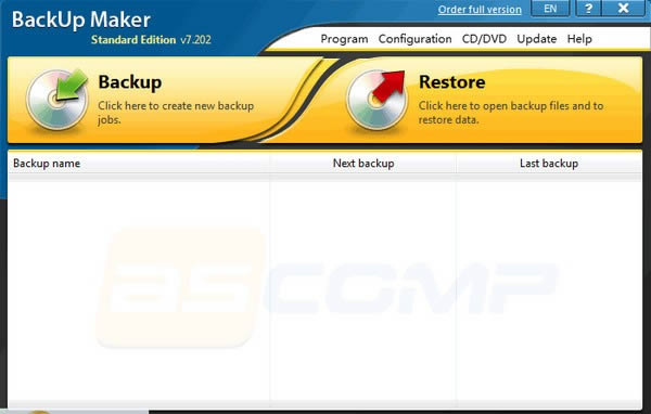 BackUp Maker Standard Edition(ݱݹ)