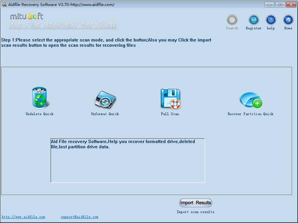 Aidfile Recovery Software(ݻָ)