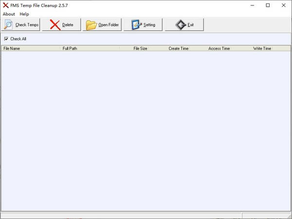 FMS Temp File Cleanup-ʱļɾ-FMS Temp File Cleanup v2.5.7ٷ汾