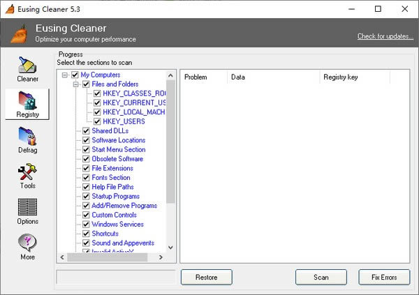 Eusing Cleaner-ϵͳ-Eusing Cleaner v5.3ٷ汾