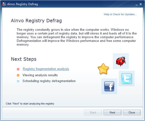 Ainvo Registry Defrag-עƬ-Ainvo Registry Defrag v4.2.7.2105ٷ汾