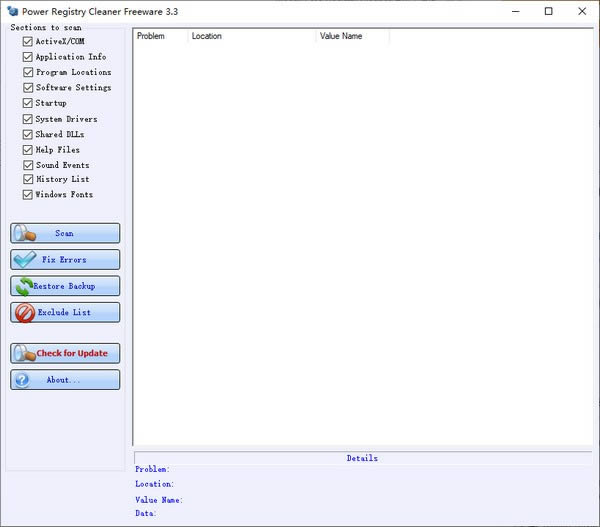 Power Registry Cleaner Freeware(ע)