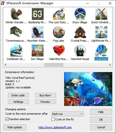 3Planesoft Screensaver Manager-Ļ-3Planesoft Screensaver Manager v5.3ٷ汾
