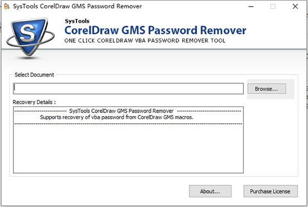 SysTools CorelDraw GMS Password Remover-Ƴ-SysTools CorelDraw GMS Password Remover v2.0ٷ汾