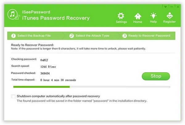 iSeePassword iTunes Password Recovery-ָ-iSeePassword iTunes Password Recovery v2.1.3.0ٷ汾