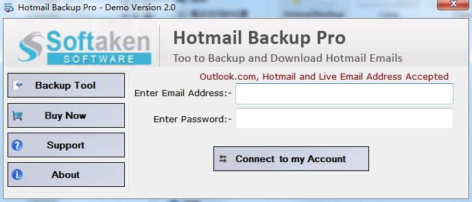 Softaken Hotmail Backup Pro-ʼݹ-Softaken Hotmail Backup Pro v2.0ٷ汾