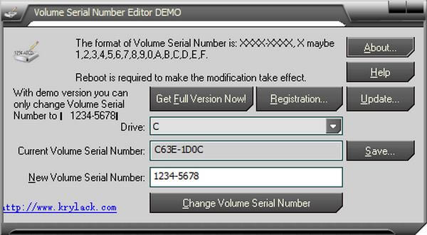 Volume Serial Number Editor-кű༭-Volume Serial Number Editor v2.02.34ٷ汾