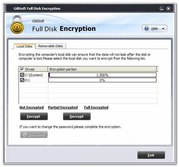 Gilisoft Full Disk Encryption-̼-Gilisoft Full Disk Encryption v5.0ٷ汾