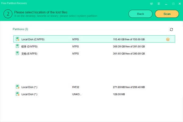 Safe365 Free Partition Recovery-ݻָ-Safe365 Free Partition Recovery v8.8.9.1Ѱ