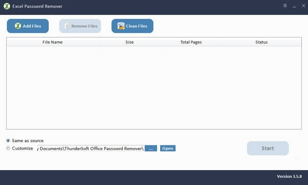ThunderSoft Excel Password Remover-Excelȥ-ThunderSoft Excel Password Remover v3.5.8ٷ汾