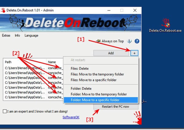 Delete.On.Reboot-ʱɾļ-Delete.On.Reboot v1.91Ѱ