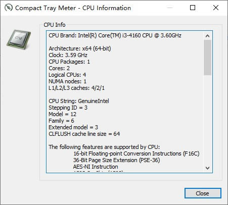 Compact Tray Meter-ӲϢʾ-Compact Tray Meter v1.2.2.1ٷ汾