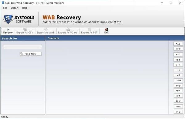 SysTools WAB Recovery-ϵݻָ-SysTools WAB Recovery v1.1.0.1ٷ汾