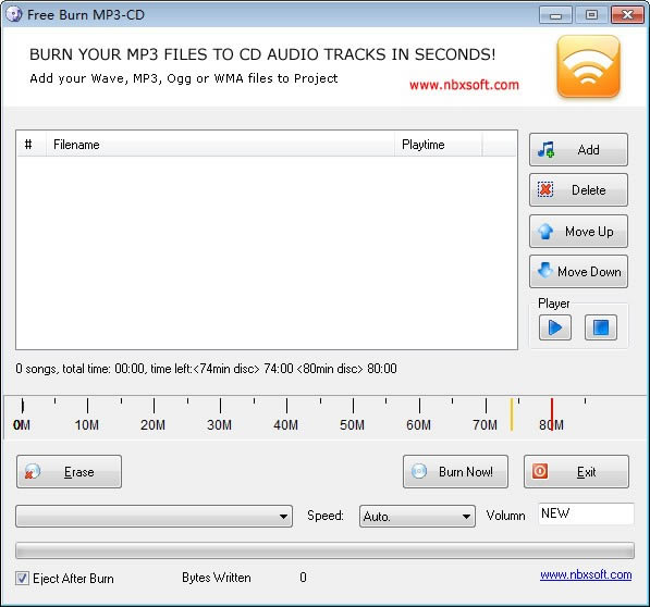 Free Burn MP3-CD-MP3¼-Free Burn MP3-CD v1.2ٷ汾