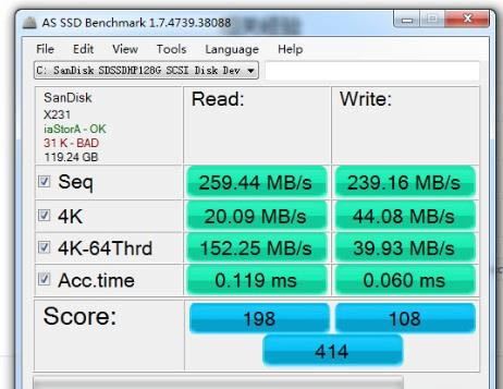 AS SSD Benchmarkͼ